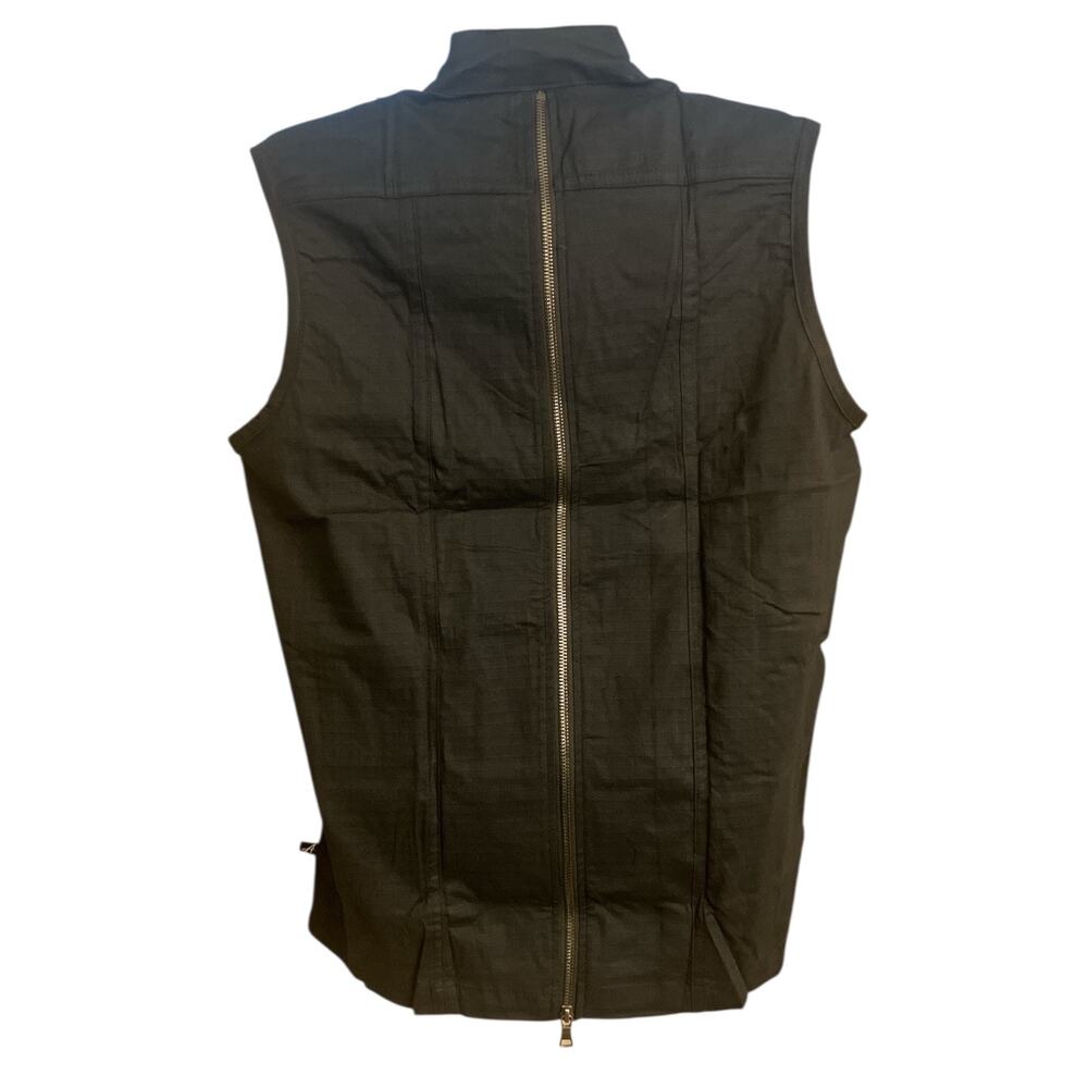 Andrew Christian Special Forces Capsule Zipper Vest Black Large - Picture 2 of 16